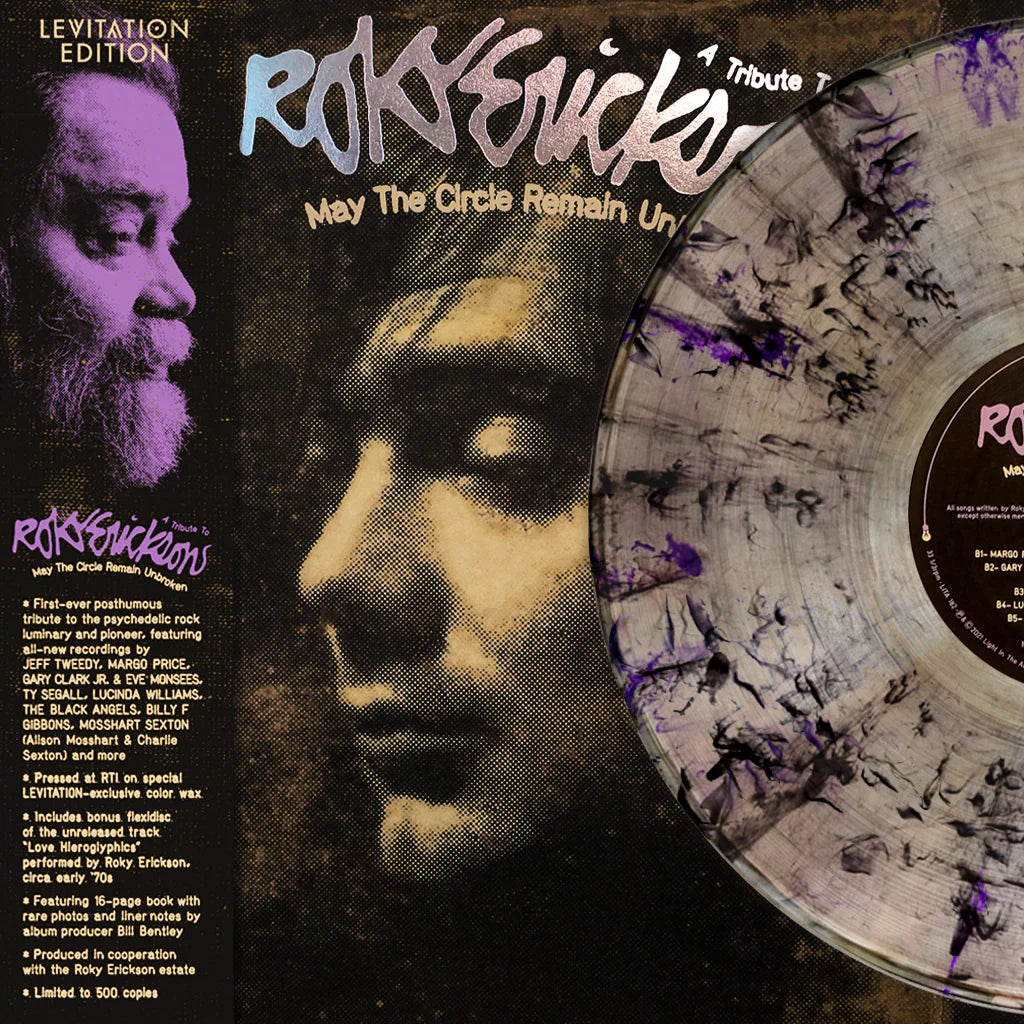 Various Artists - May The Circle Remain Unbroken: A Tribute To Roky Erickson (Purple Vinyl w/ Bonus 7