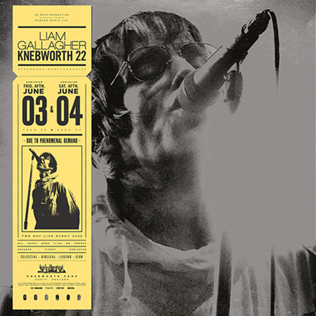Liam Gallagher - Live At Knebworth '22 (Sun Yellow Vinyl)