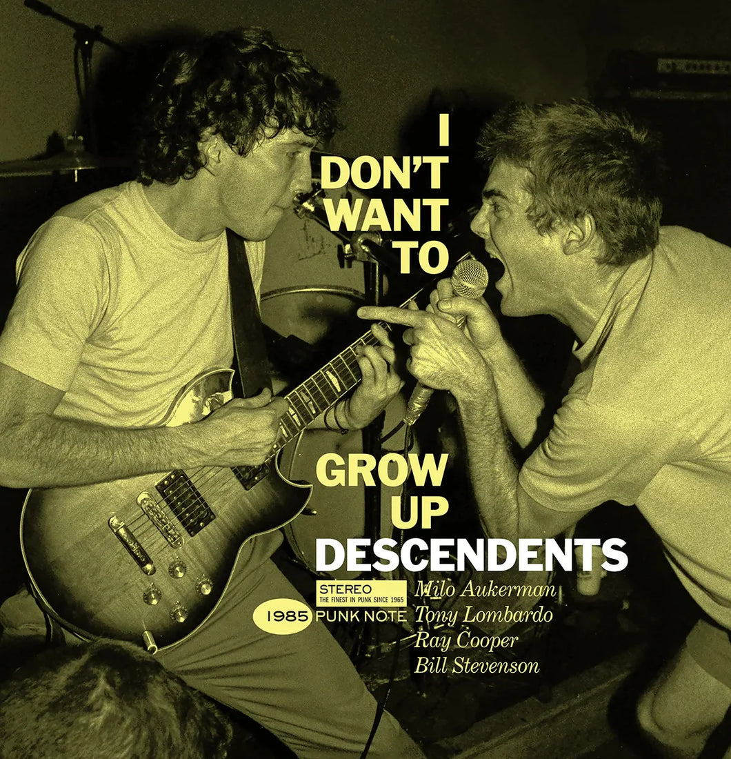 Descendents - I Don't Want To Grow Up (Punk Note Edition) PRE-ORDER