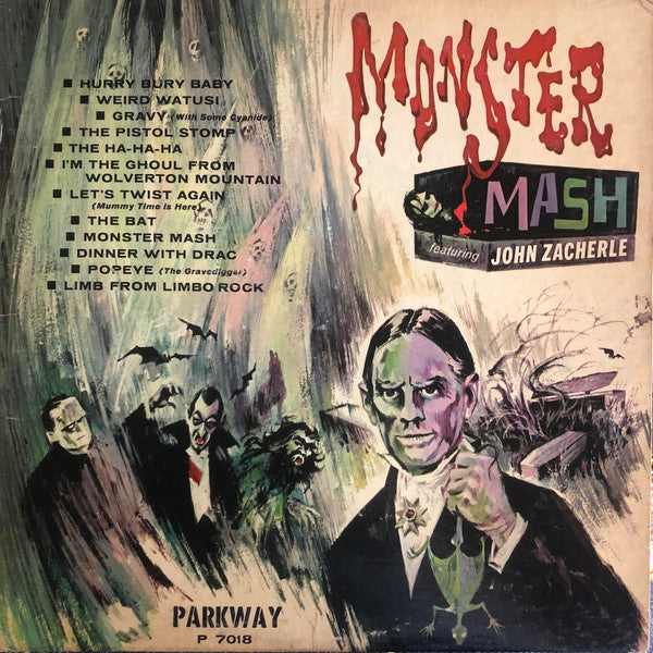 John Zacherle - Monster Mash (RSD Essentials / Purple & Green Split w/ Black Splatter Vinyl) PRE-ORDER