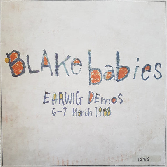Blake Babies - Earwig Demos 6-7 March 1988 (Limited Edition Colored Vinyl)