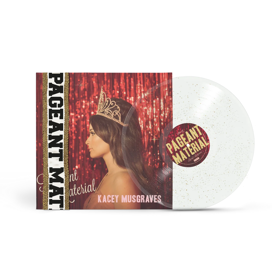 Kacey Musgraves - Pageant Material (10th Anniversary Clear Gold Glitter Vinyl Edition)