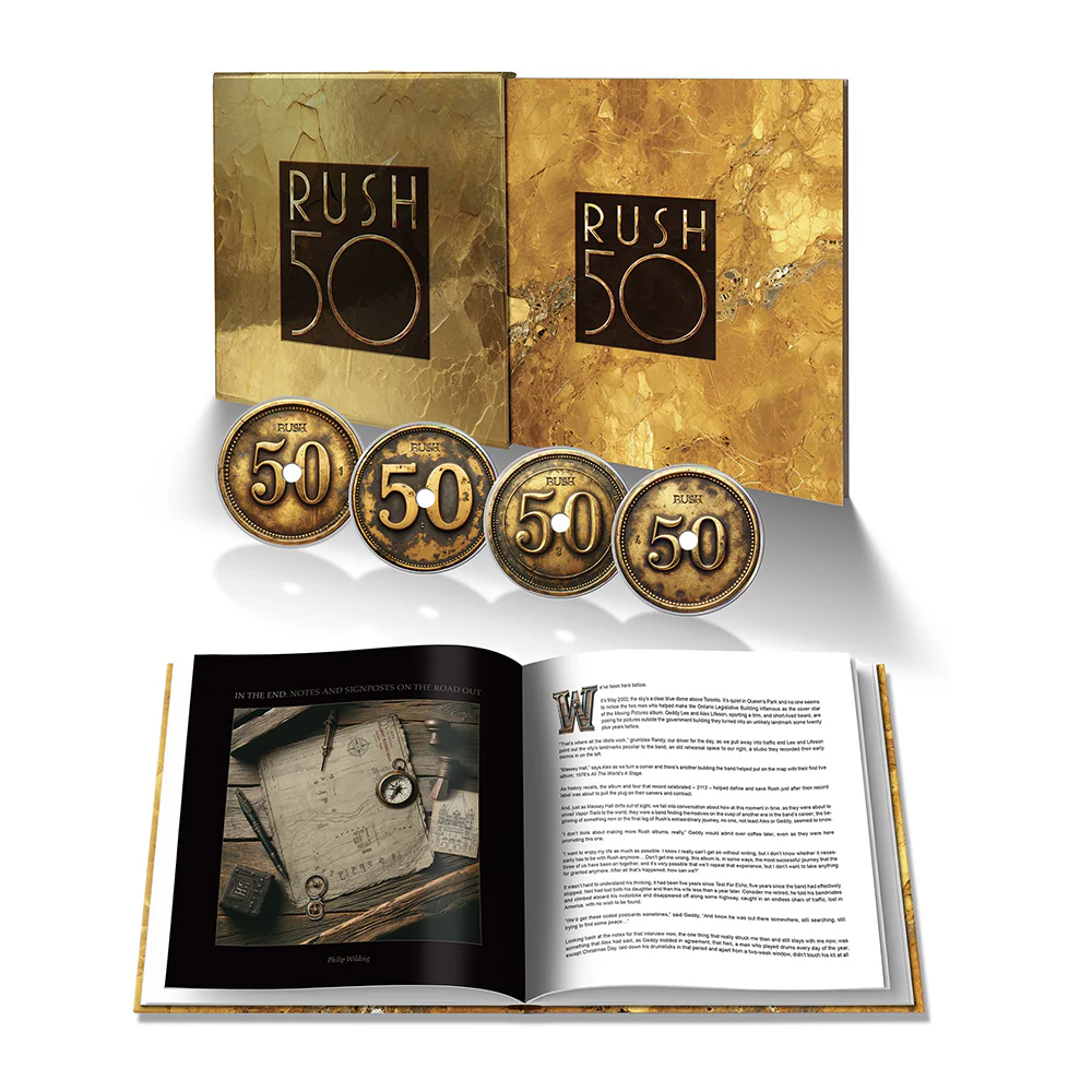 Rush - 50 (4 CD Deluxe Edition Box Set)