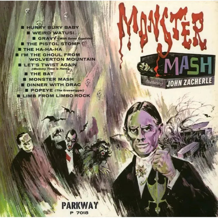 John Zacherle - Monster Mash (RSD Essentials / Purple & Green Split w/ Black Splatter Vinyl)