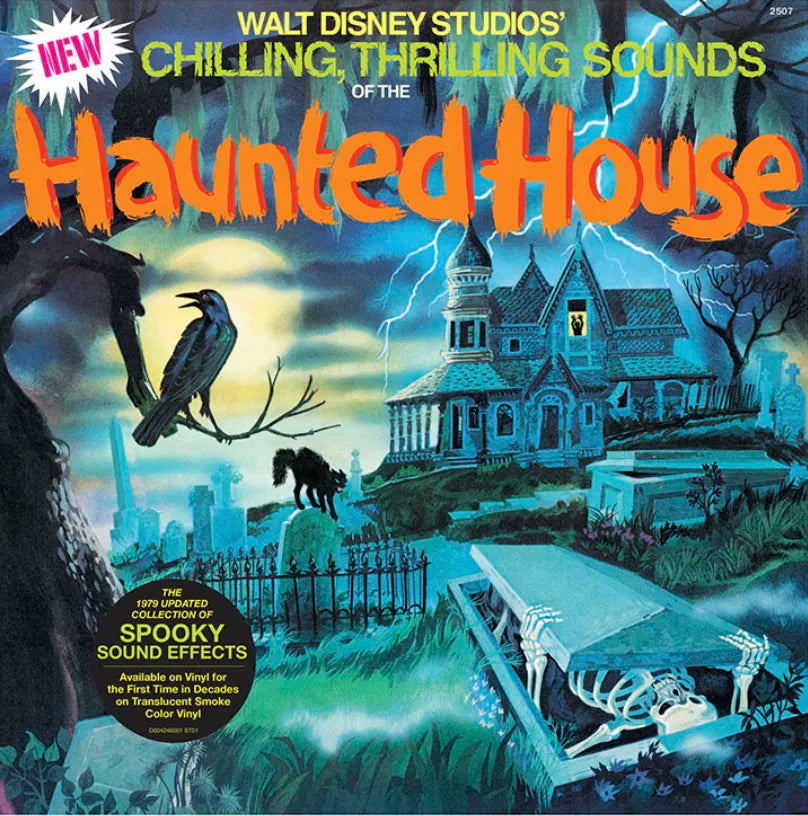 Walt Disney Presents - Chilling, Thrilling Sounds Of The Haunted House (RSD Essentials / Translucent Smoke Vinyl)