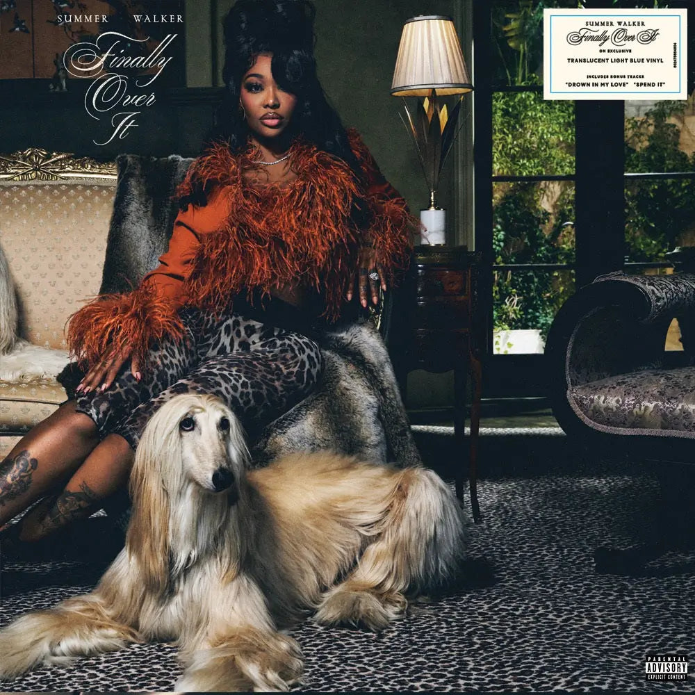 Summer Walker - Finally Over It (Translucent Light Blue Vinyl w/ Signed Insert!)