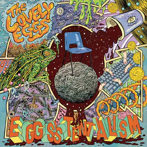 The Lovely Eggs - Eggsistentialism (Blue & Coffee Colored Splatter Vinyl)