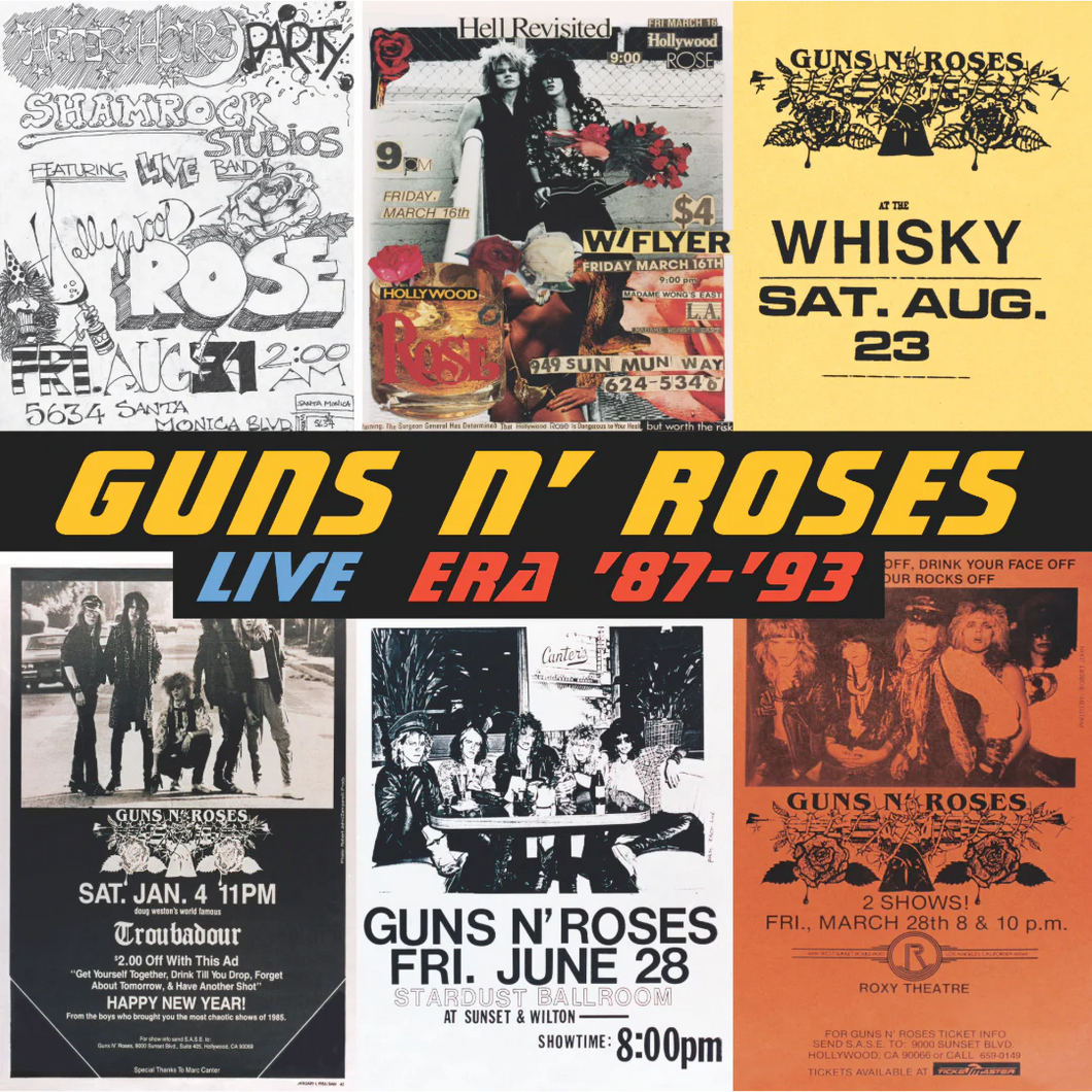 Guns & Roses - Live Era '87-'93 (25th Anniversary 180 Gram Vinyl 4 LP Set w/ Slipcase) PRE-ORDER