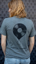 Load image into Gallery viewer, Light Grey Vinyl Tap T-Shirt
