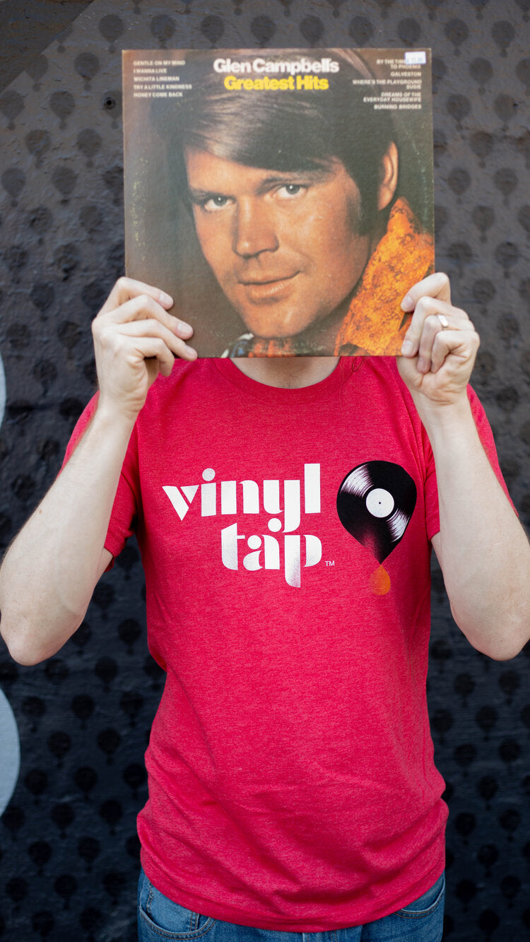 Red Vinyl Tap T-Shirt – Vinyl Tap Nashville