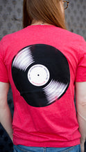 Load image into Gallery viewer, Red Vinyl Tap T-Shirt
