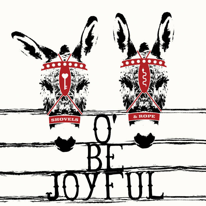 Shovels & Rope - O' Be Joyful (10th Anniversary Silver & Red Swirl Vinyl Edition)