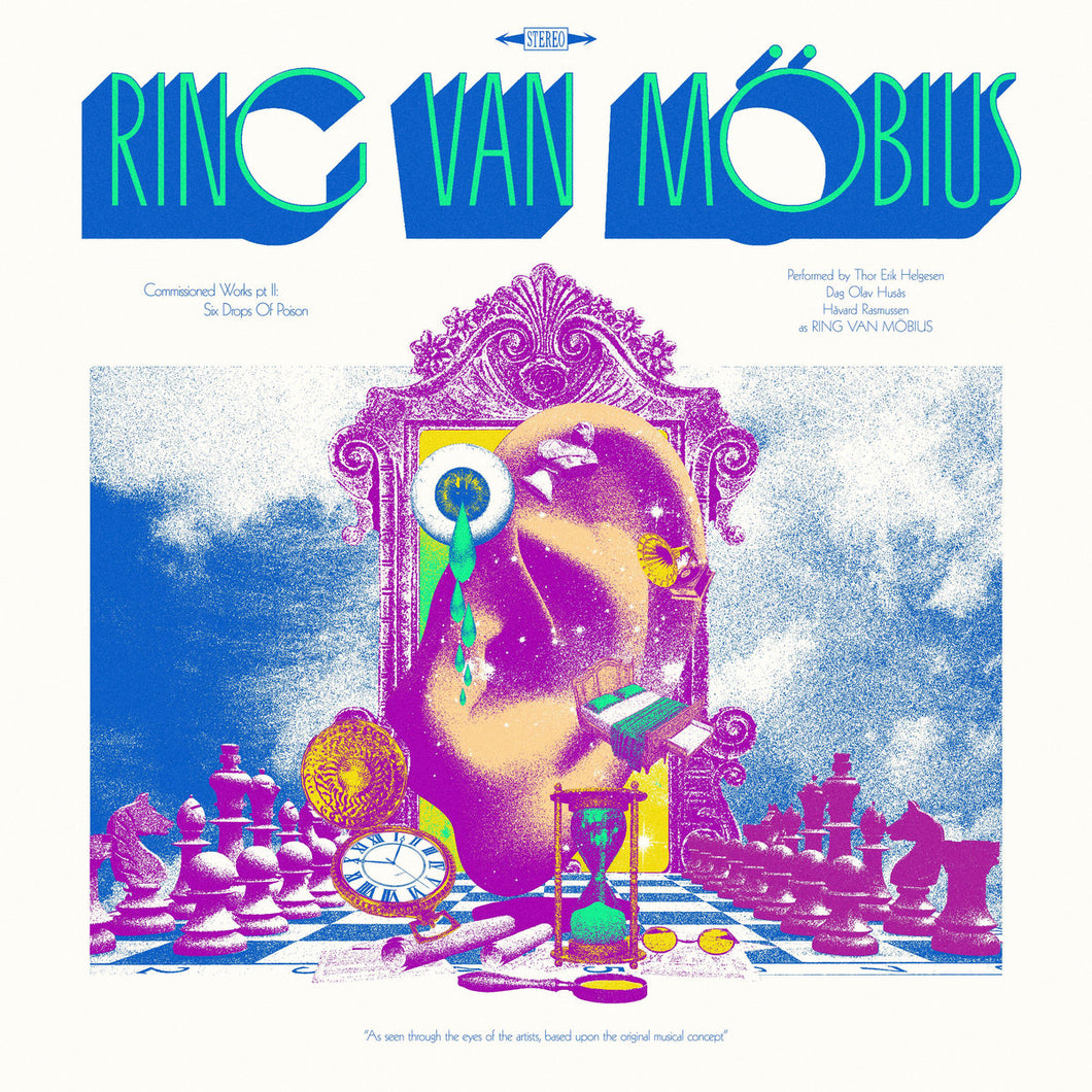 Ring Van Mobius - Commissioned Works, Pt. II - Six Drops Of Poison (Transparent Magenta Vinyl)