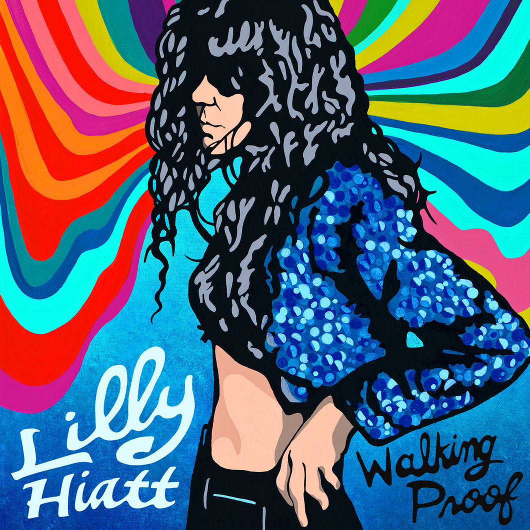 Lilly Hiatt - Walking Proof (Blue & Turqouise Vinyl w/ Signed Cover!!)
