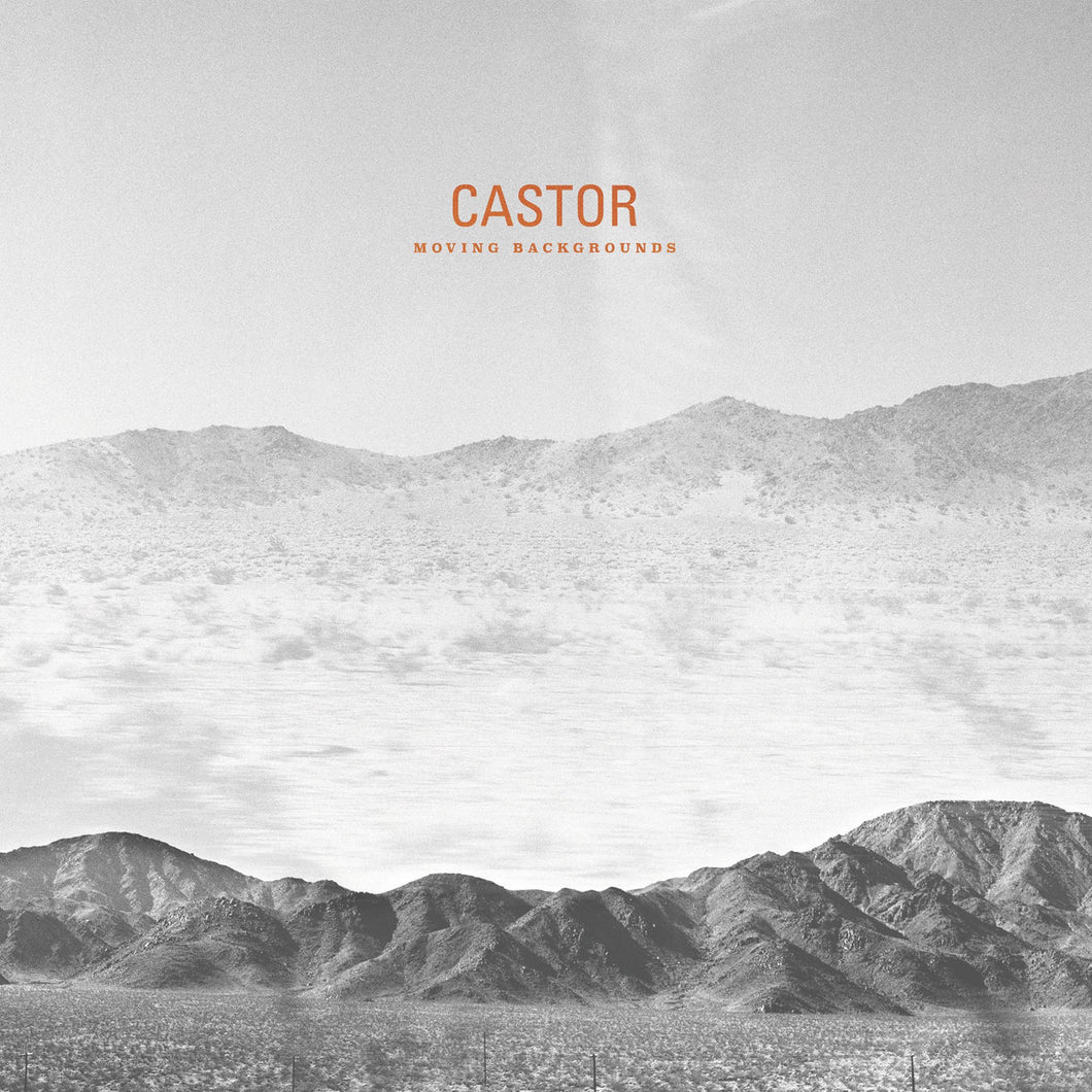 Castor - Moving Backgrounds (Clear & Orange Vinyl)