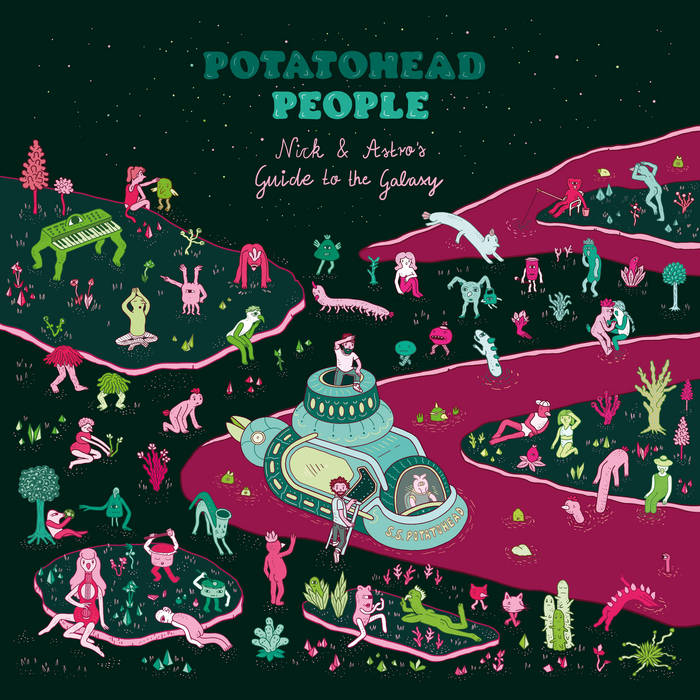 Potatohead People - Nick & Astro's Guide To The Galaxy (Red & Black Swirl Vinyl)