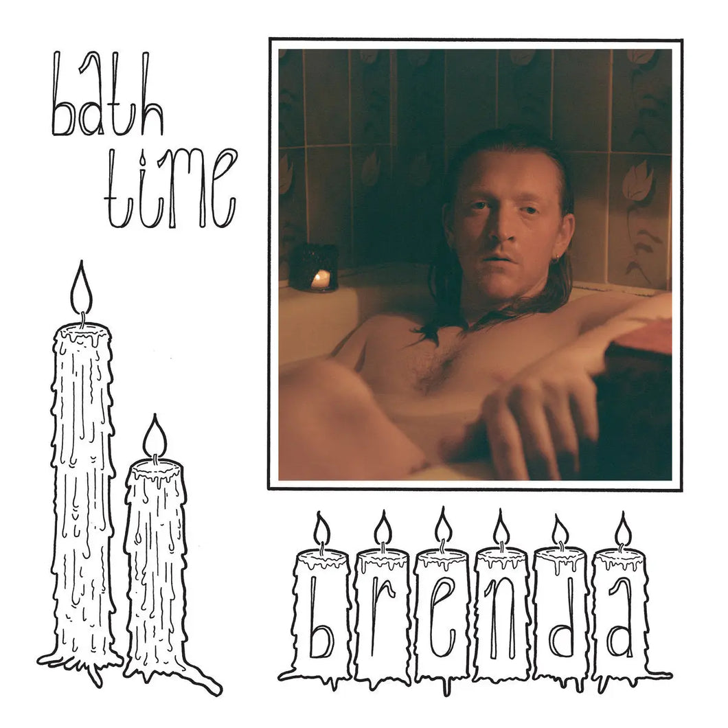Brenda - Bath Time (Black Ice, Orange, & Blue Splatter Vinyl)