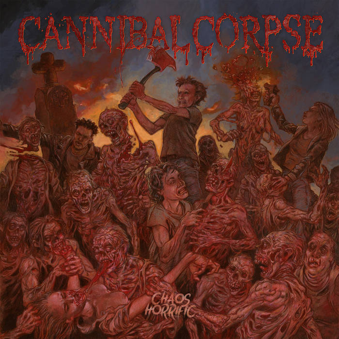 Cannibal Corpse - Chaos Horrific (Dried Blood Marbled Vinyl)