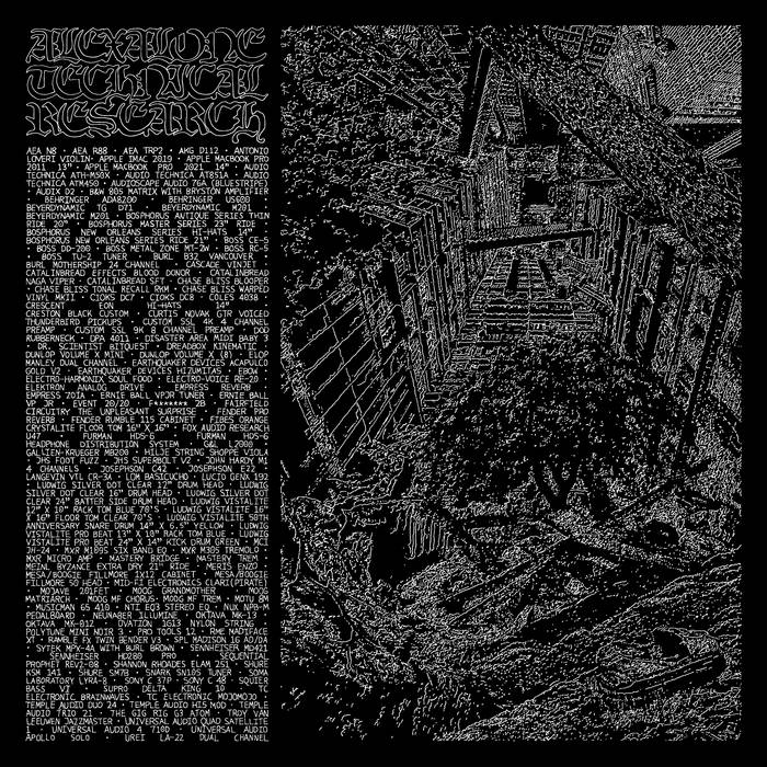 Alexalone - Alexalone Technical Research (Silver & Black Splatter Vinyl)
