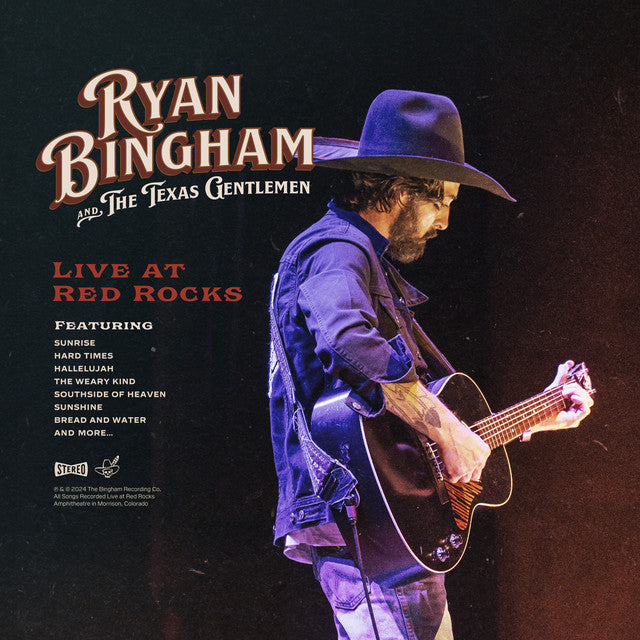 Ryan Bingham & The Texas Gentlemen - Live At Red Rocks (Translucent Red Vinyl)