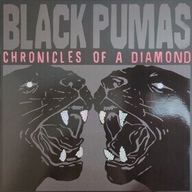 Black Pumas - Chronicles Of A Diamond: Midnight Edition (Splatter Vinyl w/ Black On Black Cover & Foil Stamping)