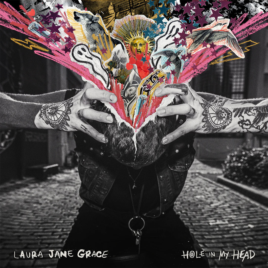 Laura Jane Grace - Hole In My Head (Pink, Purple, & Blue Splatter Vinyl)