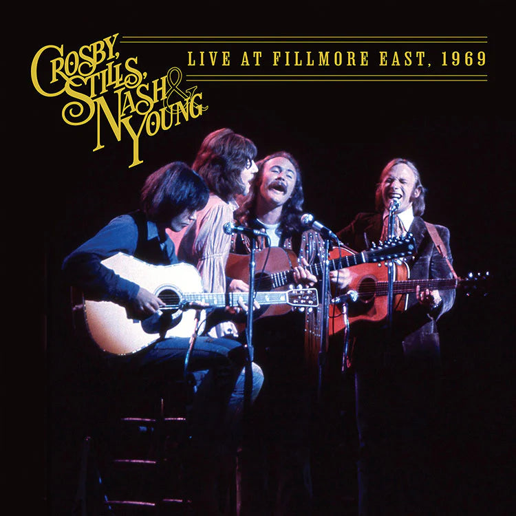 Crosby, Stills, Nash, & Young - Live At Fillmore East, 1969 (Clear Vinyl)