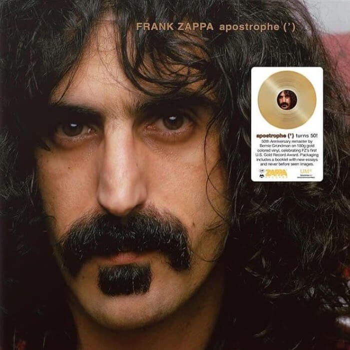 Frank Zappa - Apostrophe (50th Anniversary Metallic Gold Vinyl Edition)