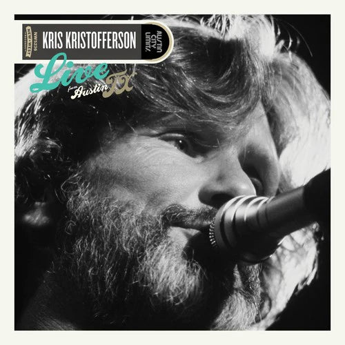 Kris Kristofferson - Live From Austin, TX (Green & Grey Splatter Vinyl)