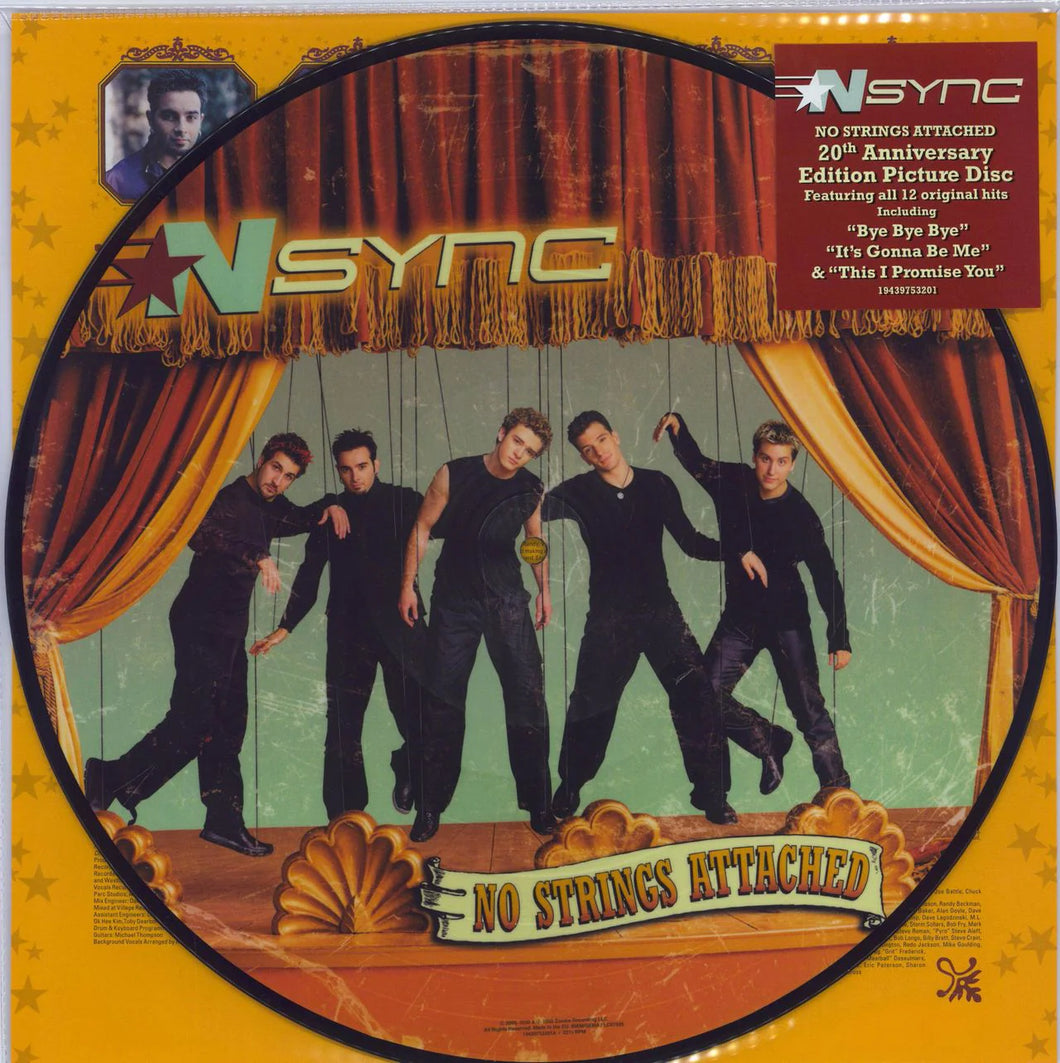 NSYNC - No Strings Attached (20th Anniversary Edition Picture Disc)