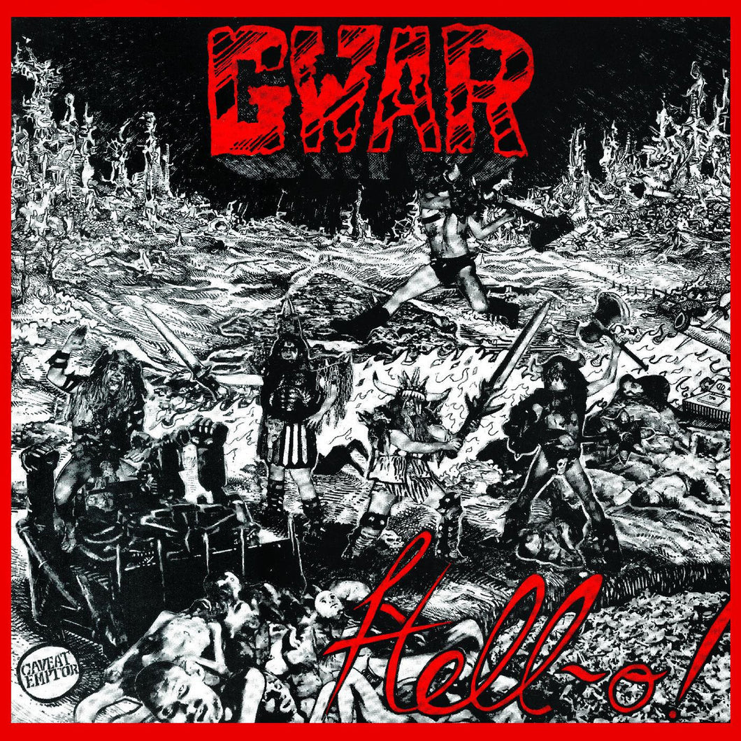 Gwar - Hell-O! (36th Anniversary Red Splatter Vinyl Edition)