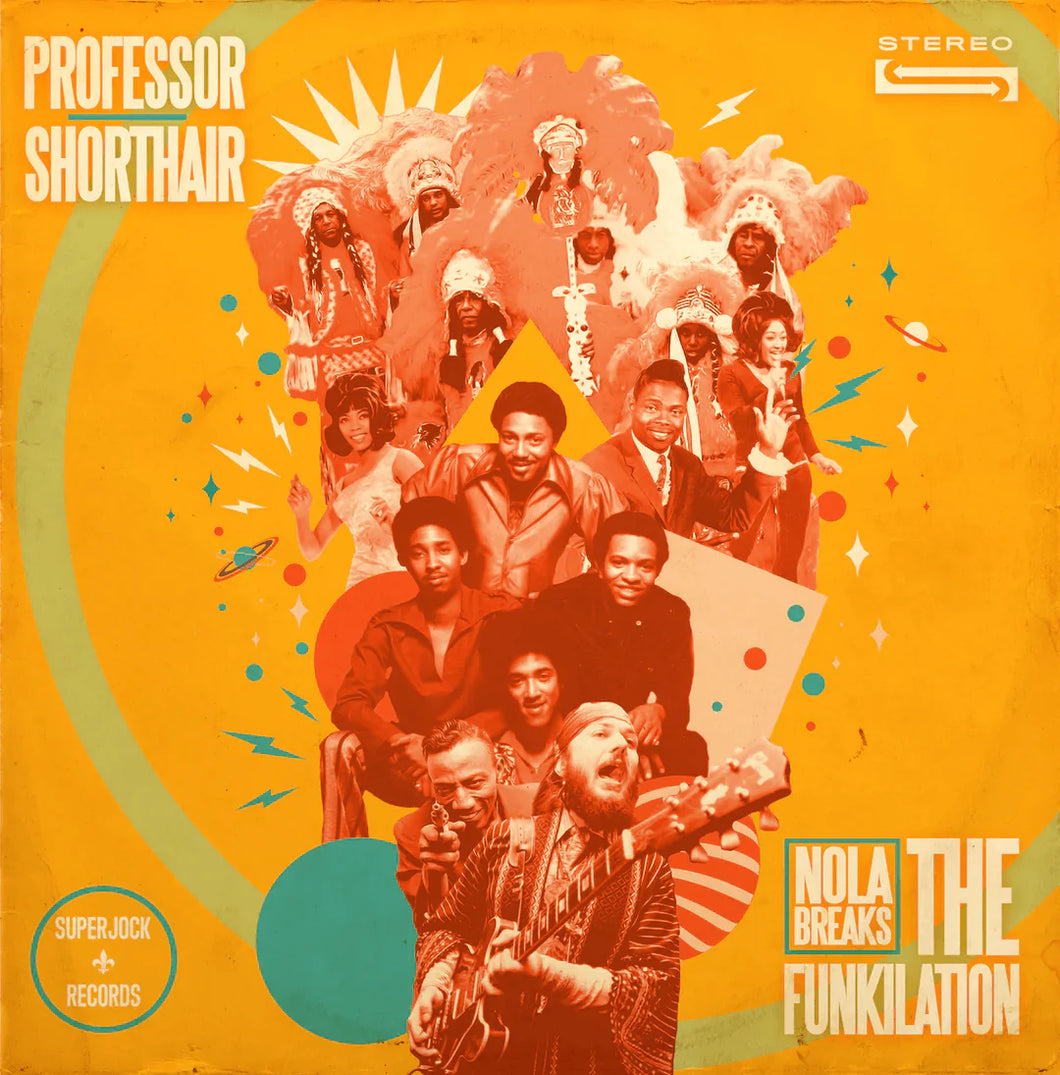 Professor Shorthair - NOLA Breaks: The Funkilation (Tangerine Cream Vinyl)