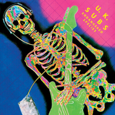 U.K. Subs - Endangered Species (Expanded Translucent Blue Vinyl Edition)
