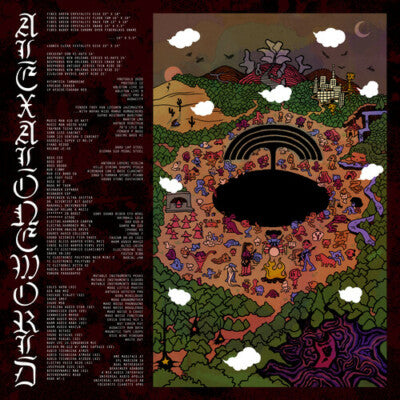 Alexalone - Alexaloneworld (Burgundy w/ Black Swirl Vinyl)