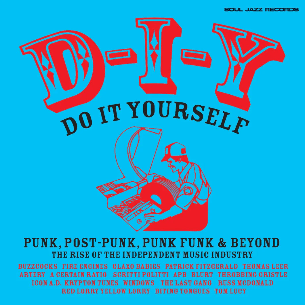 Various Artists - Soul Jazz Records Presents D-I-Y: Punk, Post Punk, Punk Funk, & Beyond (Orange Vinyl)