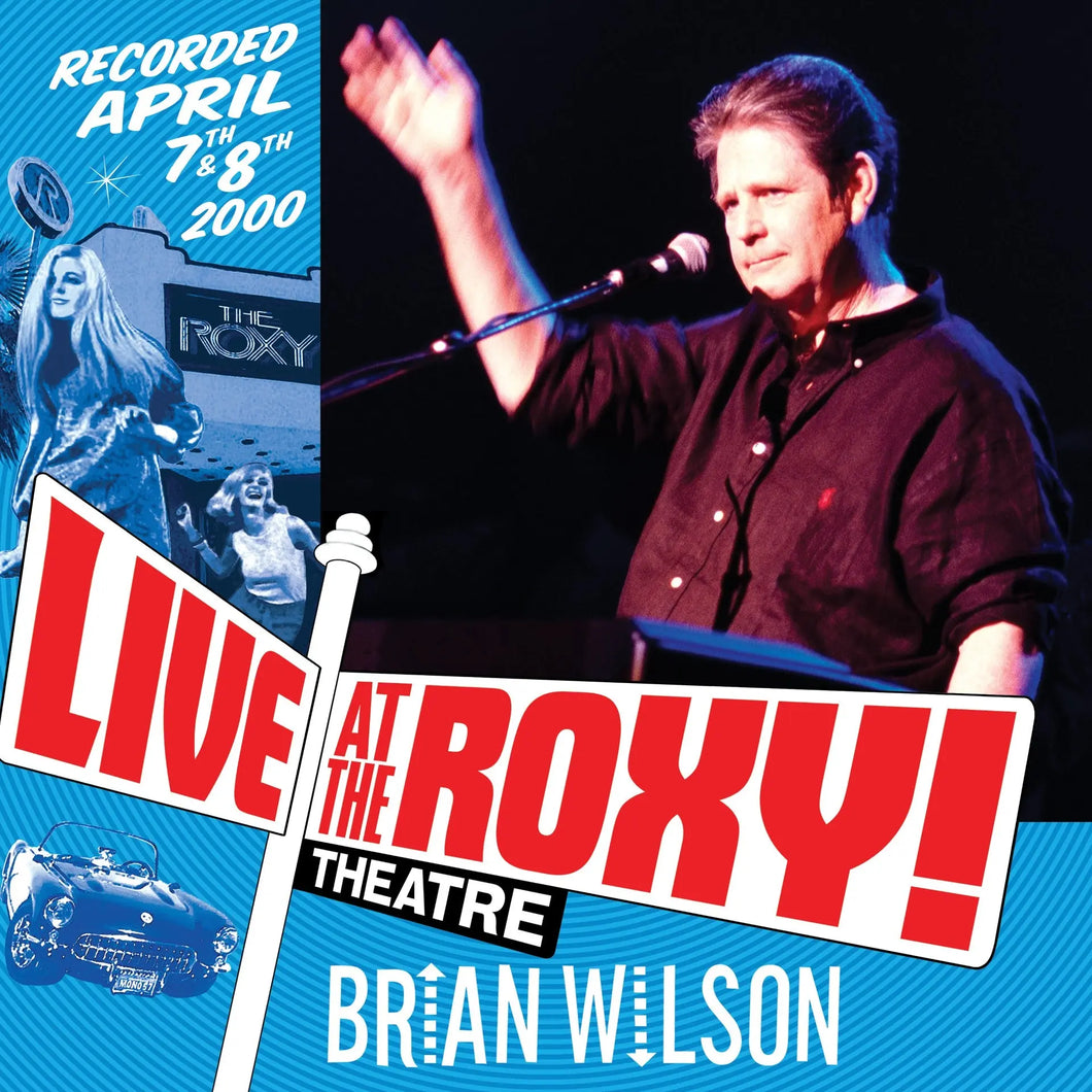 Brian Wilson - Live At The Roxy Theatre (25th Anniversary Red, White, & Blue Splatter Vinyl 3 LP Set)