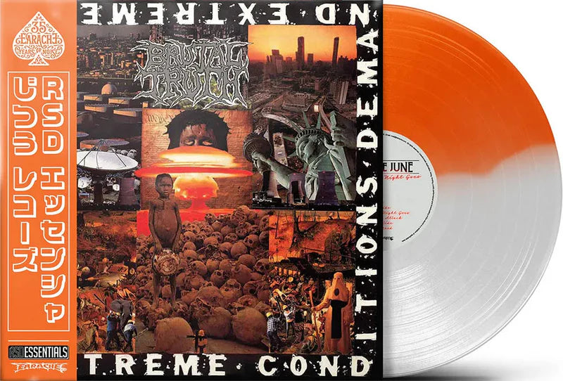 Brutal Truth - Extreme Conditions (RSD Essentials / Half Orange & Half White Vinyl)