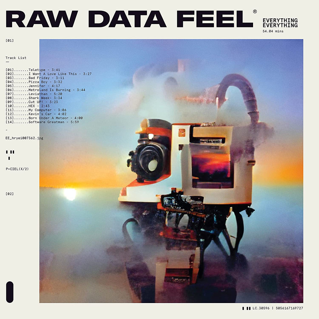 Everything Everything - Raw Data Feel (Pink Vinyl)