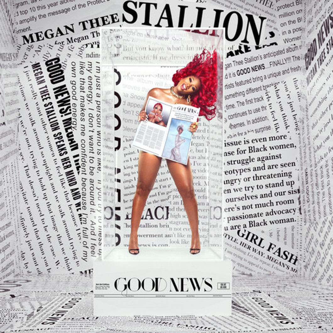 Megan Thee Stallion - Good News (Blue & White Marbled Vinyl)