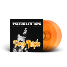 Load image into Gallery viewer, Deep Purple - Stockholm 1970 (3 LP Orange Vinyl Set)
