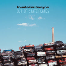 Load image into Gallery viewer, Fountains Of Wayne - Out-Of-State Plates (&quot;Junkyard Swirl&quot; Colored Vinyl)
