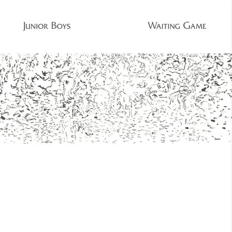 Junior Boys - Waiting Game (White Vinyl w/ Signed Cover!!!)