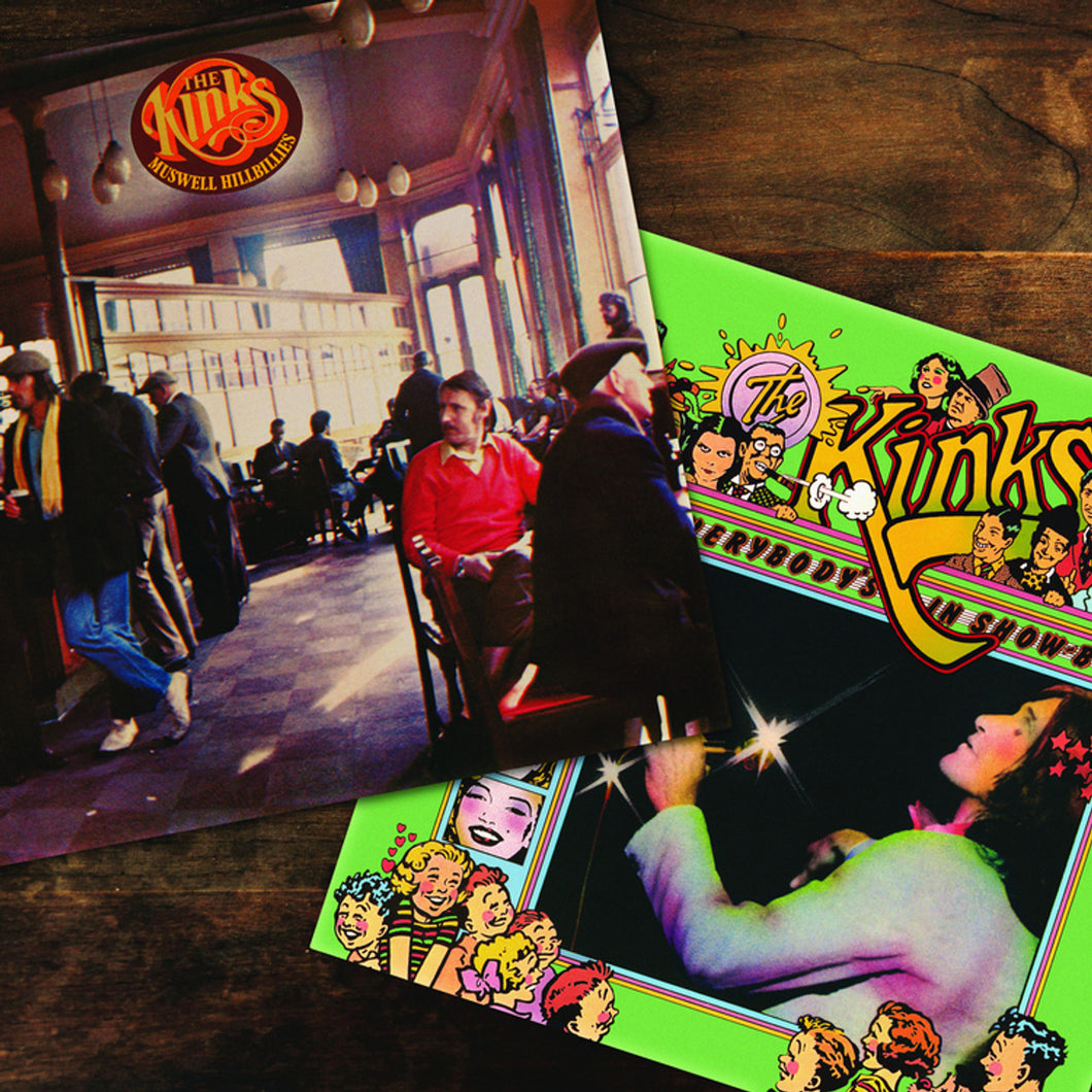 The Kinks - Muswell Hillbillies / Everybody's In Show-Biz (6 LP Colored Vinyl + 4 CD + BluRay Box Set)