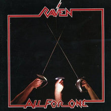 Load image into Gallery viewer, Raven - All For One (Red &amp; Black Smoke Vinyl)
