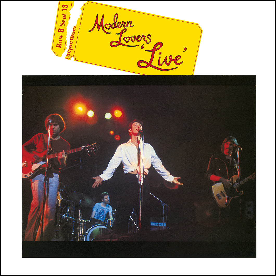 Jonathan Richman & The Modern Lovers - Modern Lovers Live (Yellow Vinyl)