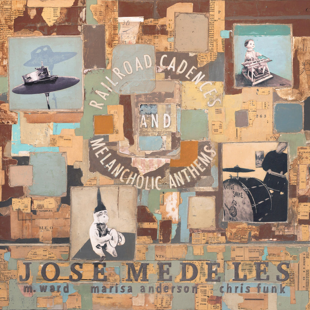 Jose Medeles - Railroad Cadences & Melancholic Anthems (Clear & Black Smoke Vinyl)