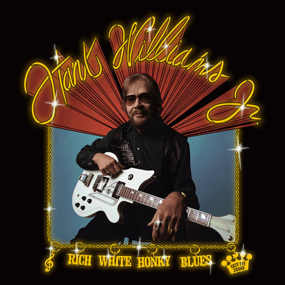 Hank Williams Jr. - Rich White Honky Blues (Gold Splatter Vinyl)