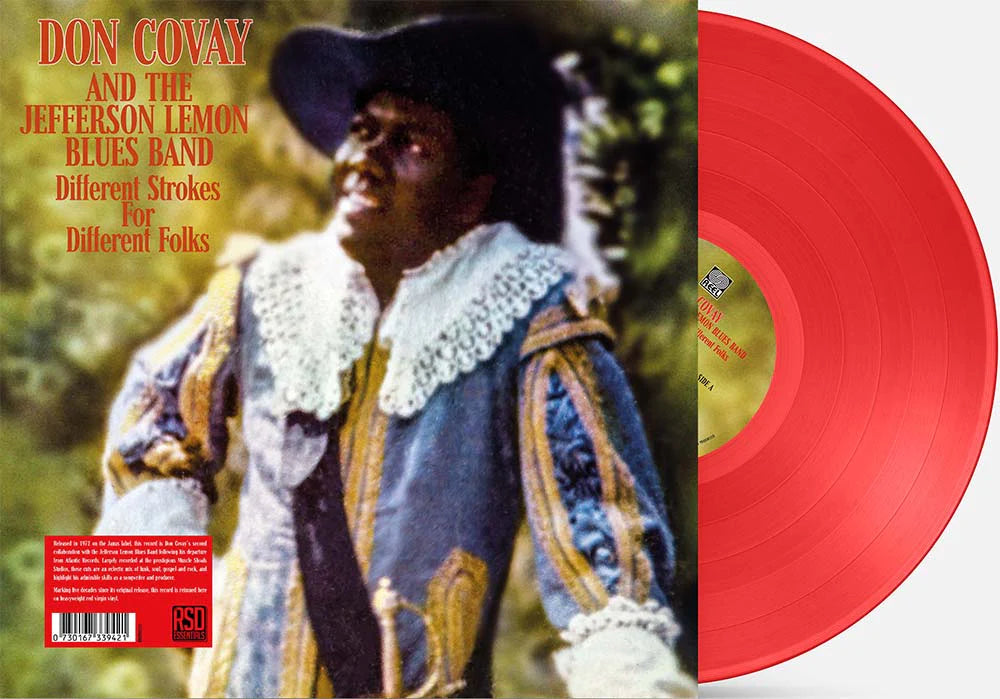 Don Covay & The Jefferson Lemon Blues Band - Different Strokes For Different Folks (RSD Essentials / Red Vinyl)