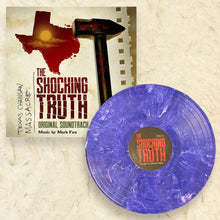Load image into Gallery viewer, Mark Fox - Texas Chainsaw Massacre: The Shocking Truth Soundtrack (Purple &amp; White Vinyl)
